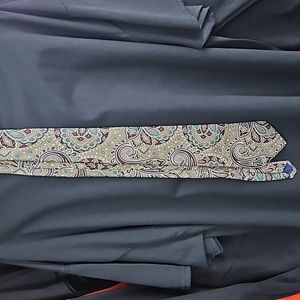 Mens Liberty Silk Necktie Florial Pattern